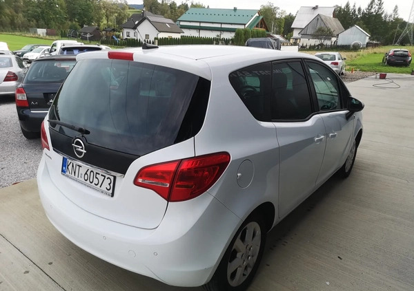 Opel Meriva cena 17500 przebieg: 247832, rok produkcji 2011 z Dąbrowa Tarnowska małe 121